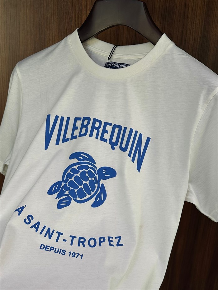 Dijital Kaplumbağa Logo Baskılı T-Shirt