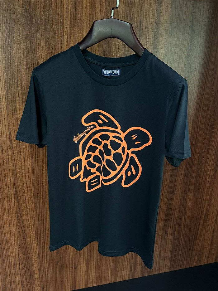 Embroidered Turtle Thom T-Shirt