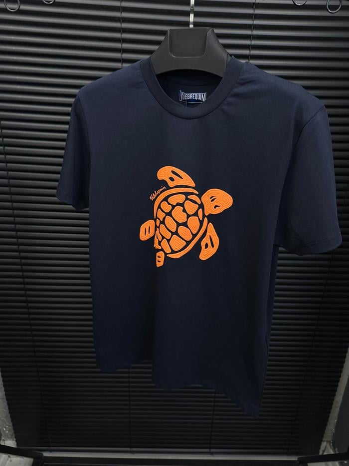 Embroidered Turtle Thom T-Shirt
