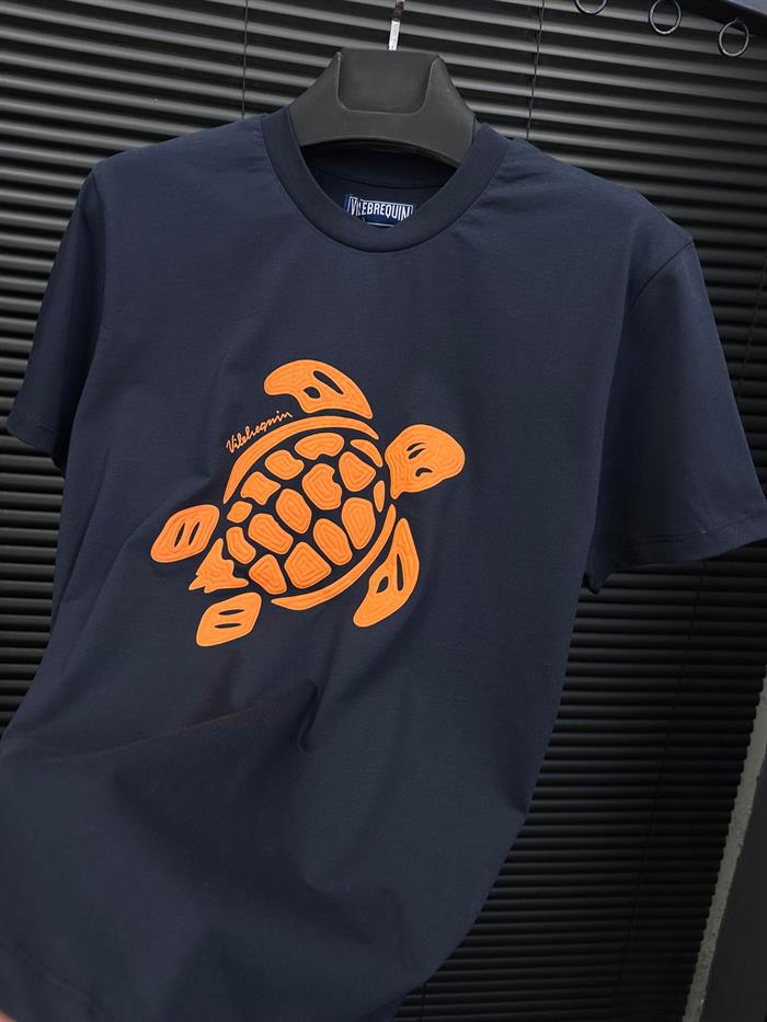 Embroidered Turtle Thom T-Shirt