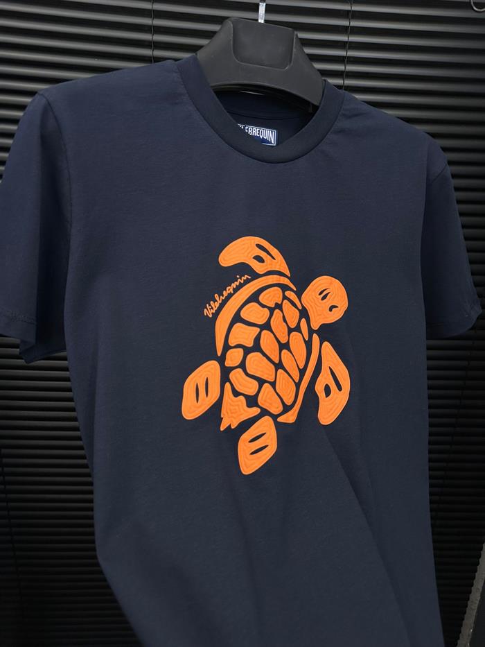 Embroidered Turtle Thom T-Shirt
