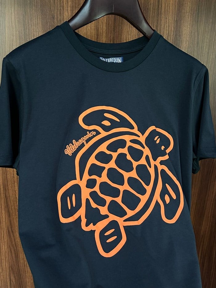 Embroidered Turtle Thom T-Shirt