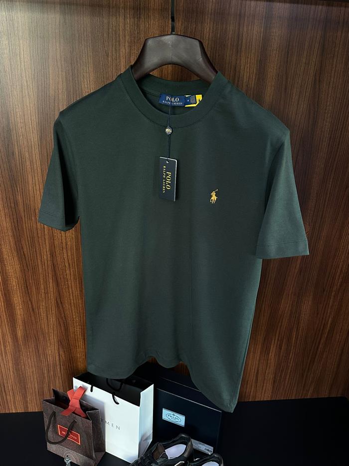 Göğüs Marka Nakış Logolu T-Shirt