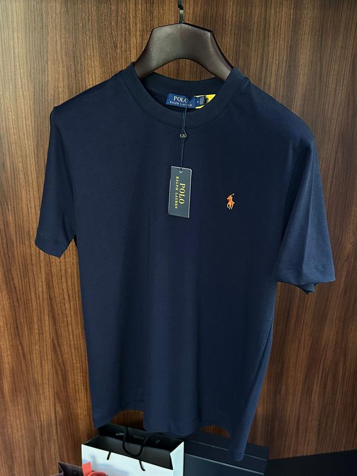 Göğüs Marka Nakış Logolu T-Shirt