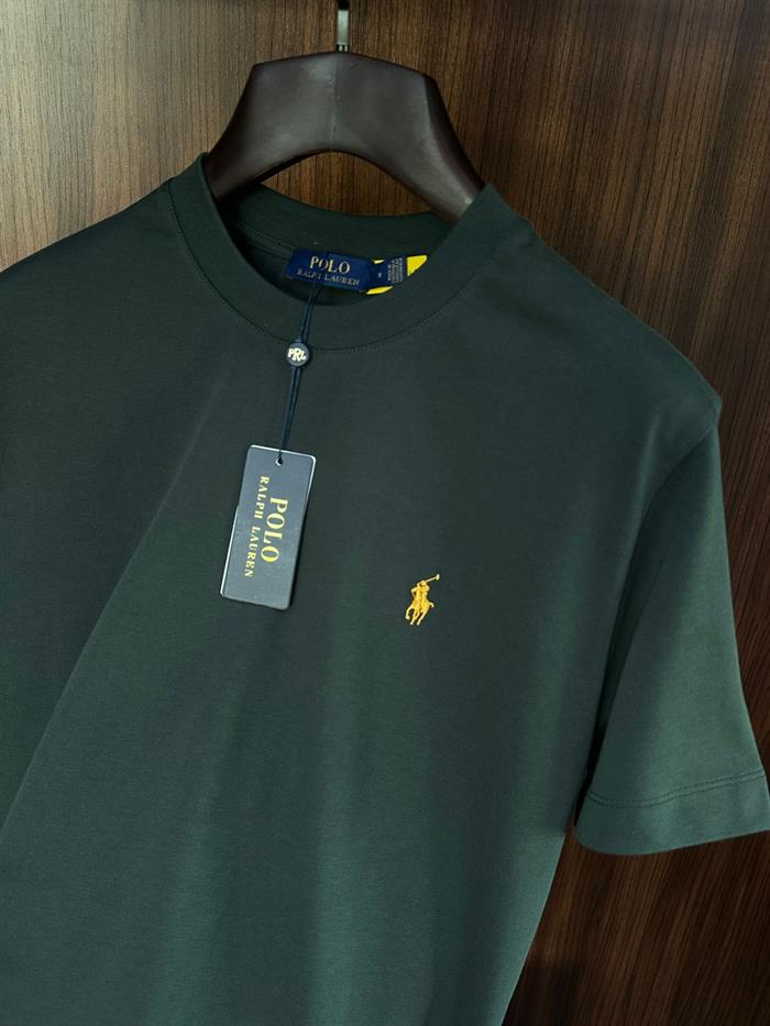 Göğüs Marka Nakış Logolu T-Shirt
