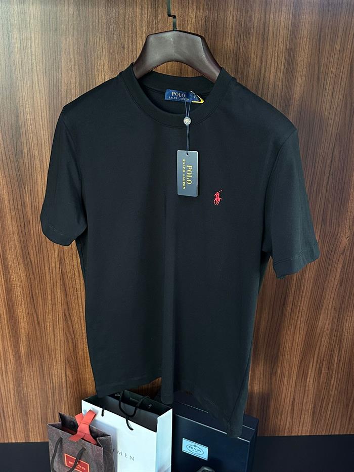 Göğüs Marka Nakış Logolu T-Shirt