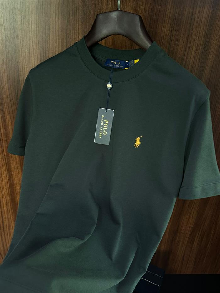 Göğüs Marka Nakış Logolu T-Shirt