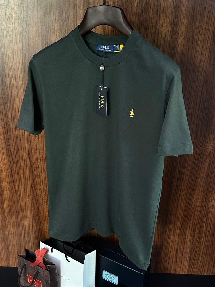 Göğüs Marka Nakış Logolu T-Shirt