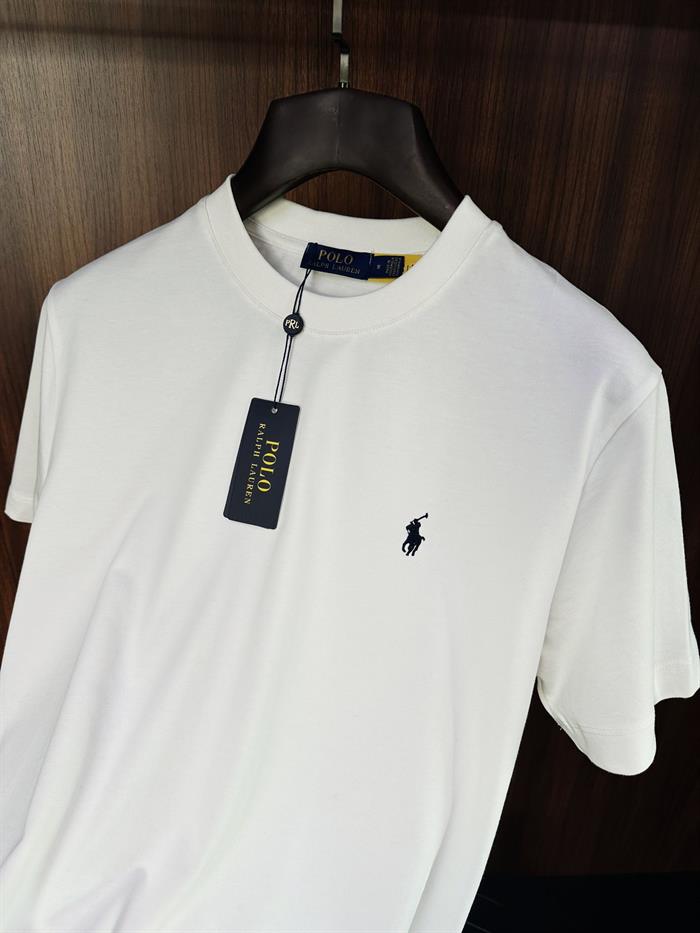 Göğüs Marka Nakış Logolu T-Shirt