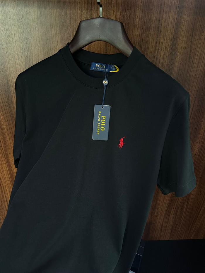 Göğüs Marka Nakış Logolu T-Shirt