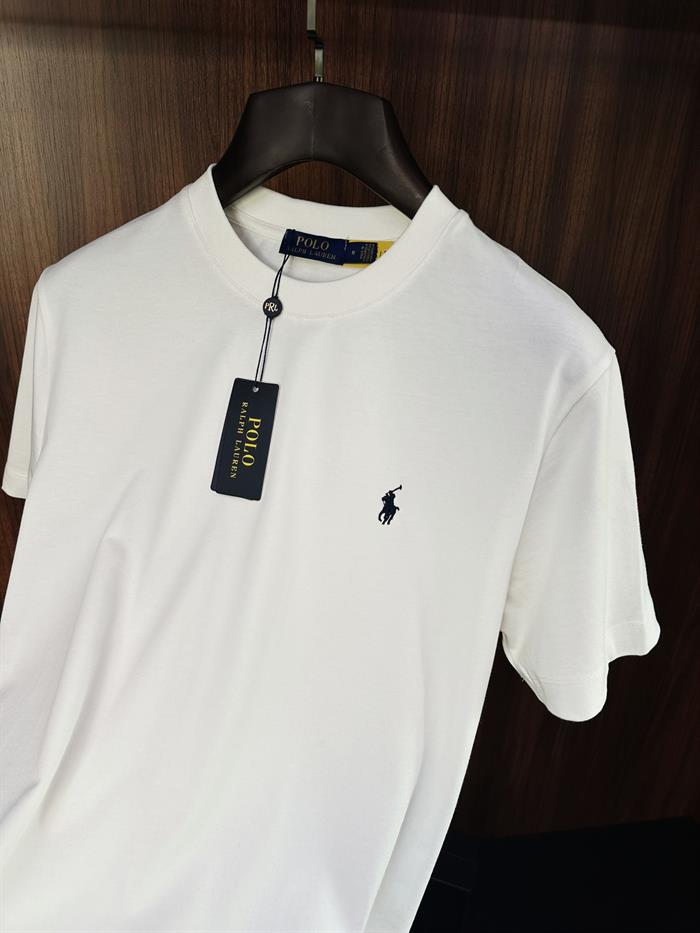 Göğüs Marka Nakış Logolu T-Shirt
