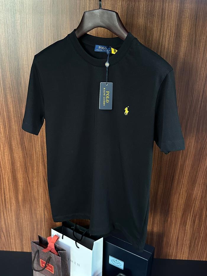 Göğüs Marka Nakış Logolu T-Shirt