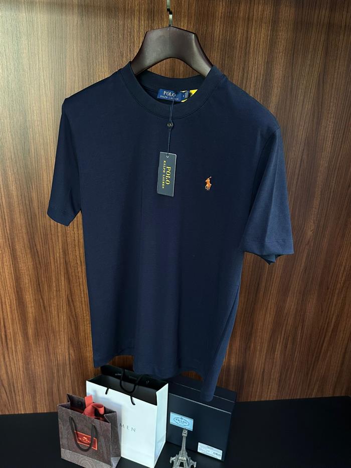 Göğüs Marka Nakış Logolu T-Shirt