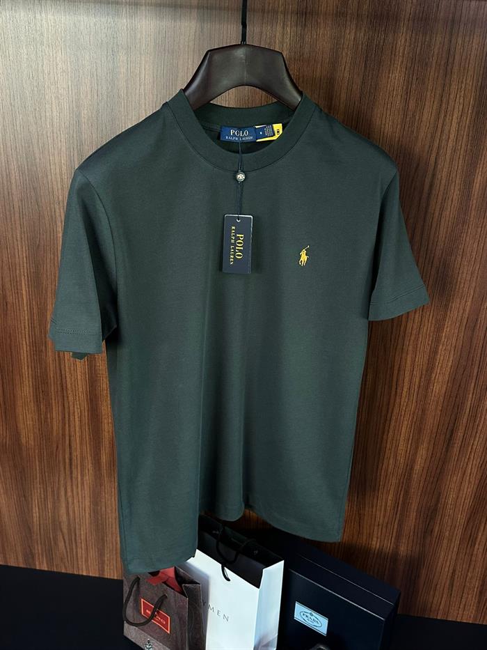 Göğüs Marka Nakış Logolu T-Shirt