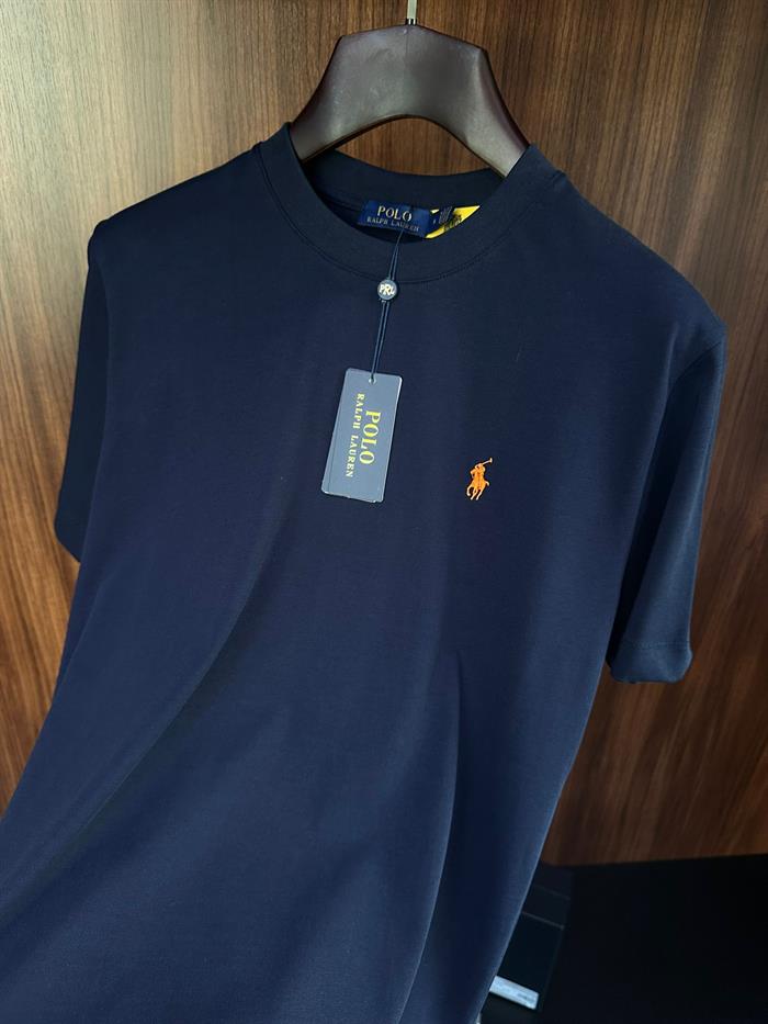 Göğüs Marka Nakış Logolu T-Shirt