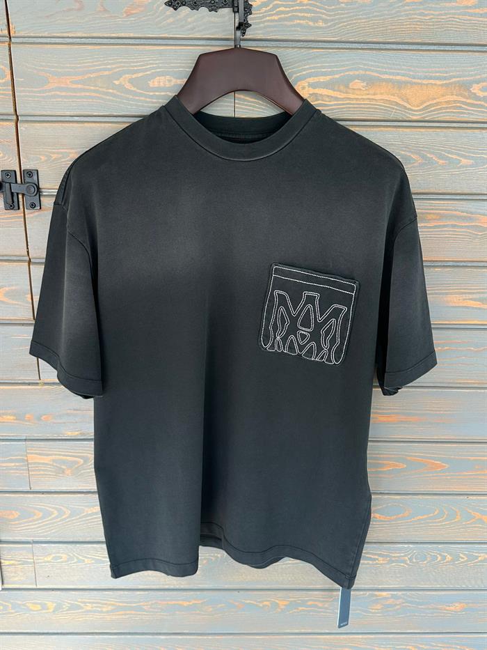 Göğüs Nakış İşlemeli Oversize T-Shirt