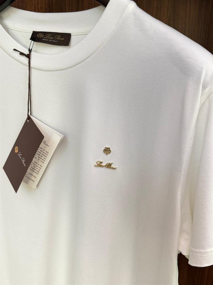 Gold Metal Logolu T-Shirt
