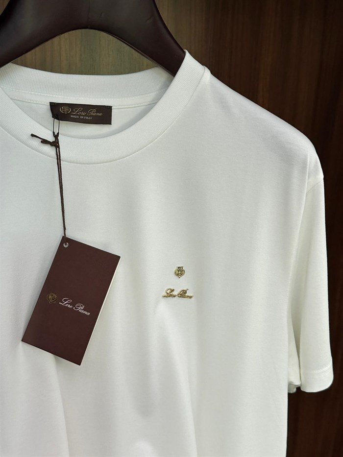 Gold Metal Logolu T-Shirt