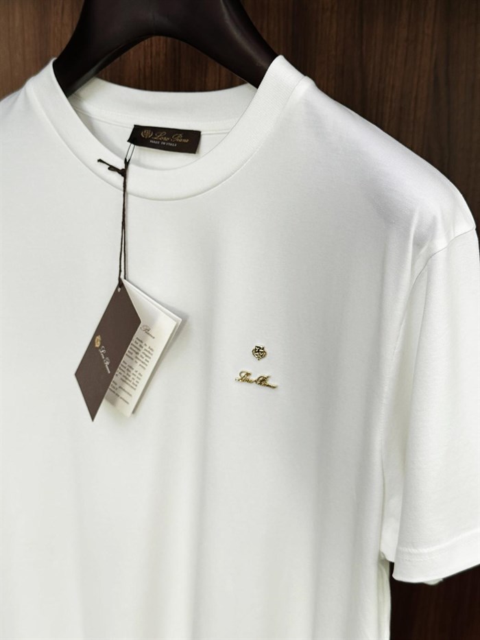 Gold Metal Logolu T-Shirt