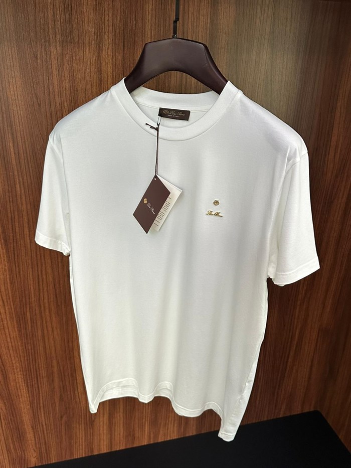 Gold Metal Logolu T-Shirt