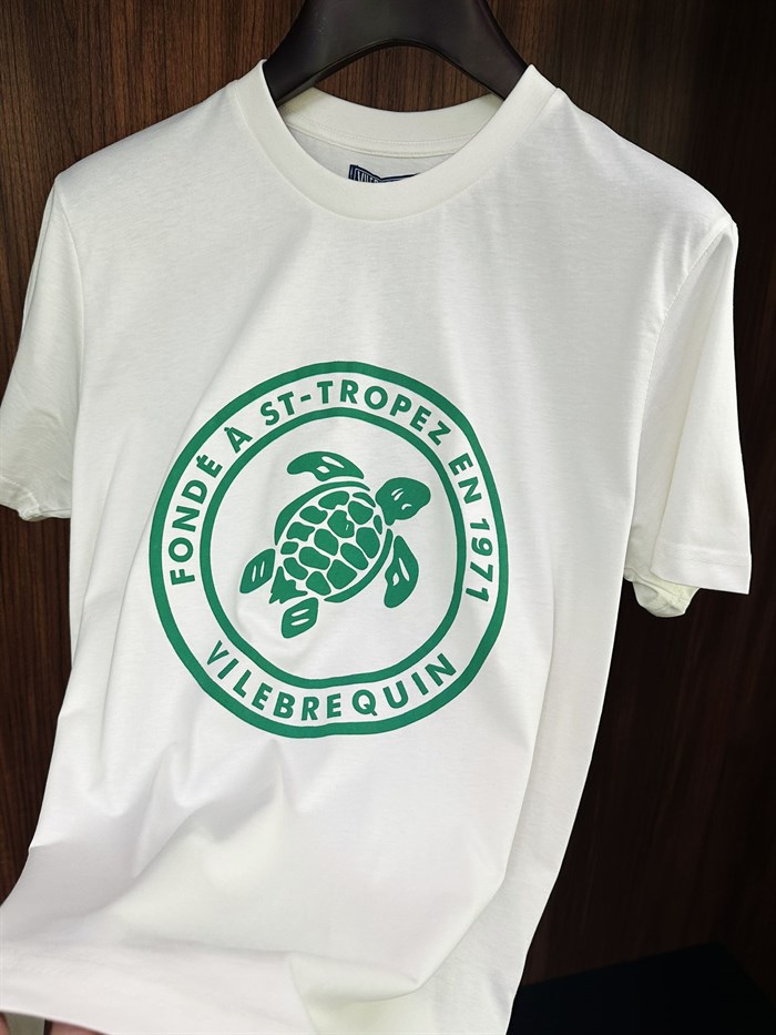 Kabartma Kamplumbağa Baskılı T-Shirt