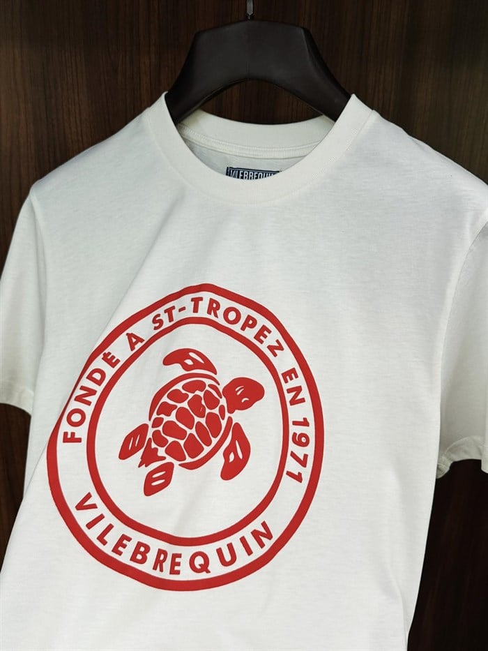 Kabartma Kamplumbağa Baskılı T-Shirt