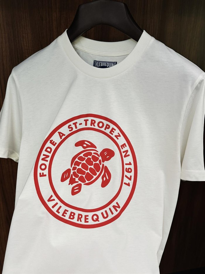Kabartma Kamplumbağa Baskılı T-Shirt
