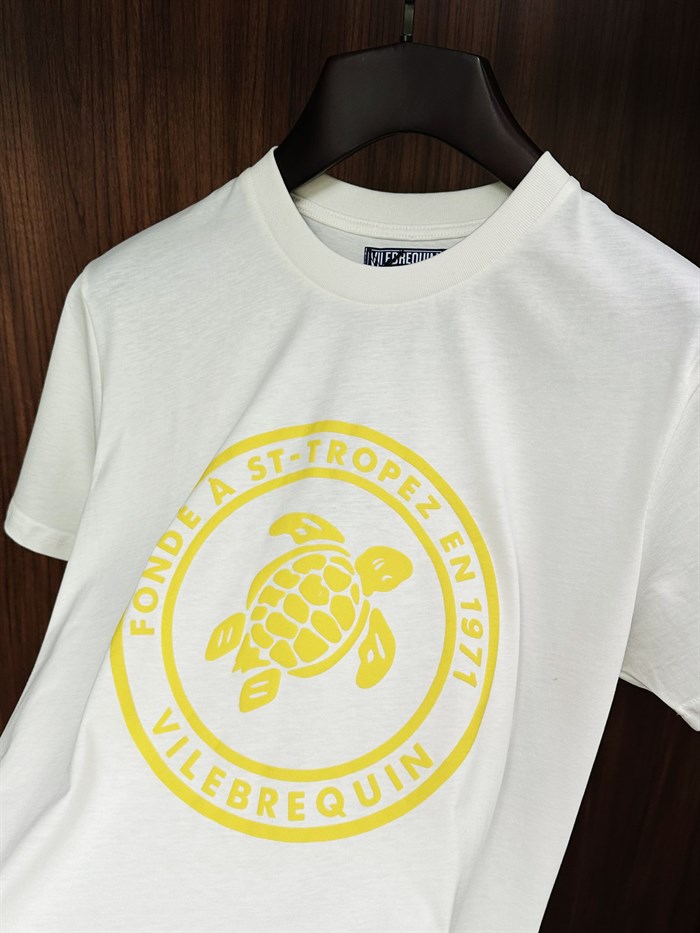 Kabartma Kamplumbağa Baskılı T-Shirt