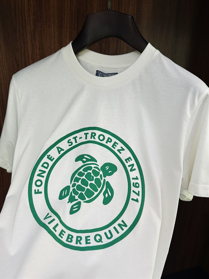 Kabartma Kamplumbağa Baskılı T-Shirt