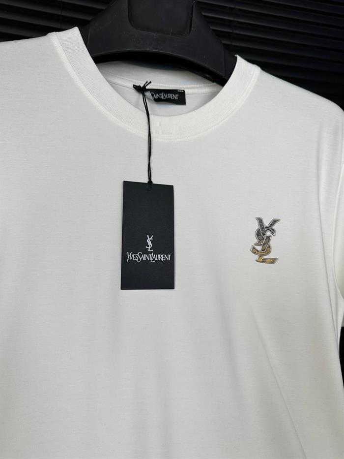 Kabartma Nakış Logolu Basic T-Shirt