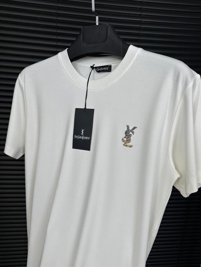 Kabartma Nakış Logolu Basic T-Shirt