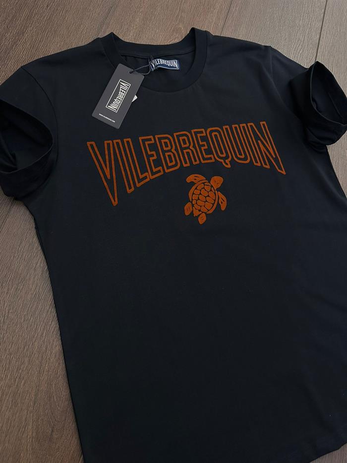 Küçük Kaplumbağa Logo Baskılı T-Shirt