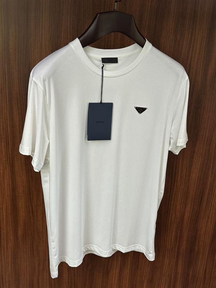 Metal Logolu Modal Kumaş T-Shirt