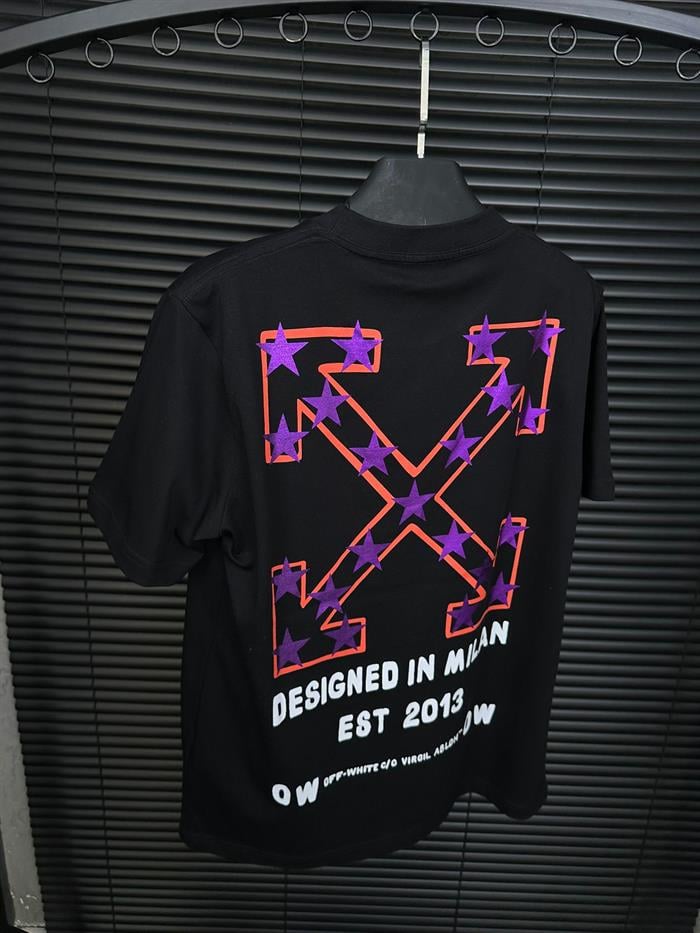 Milan 2013 Sırt Ve Göğüs Baskılı T-Shirt - Beyaz