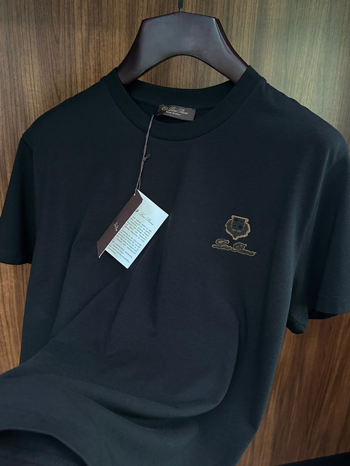 Nakış Arma Üzeri Silikon Logolu T-Shirt