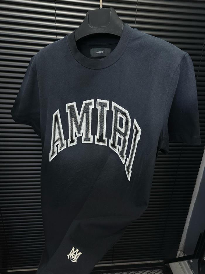 Nakış College Baskılı Vintage T-Shirt - Antrasit