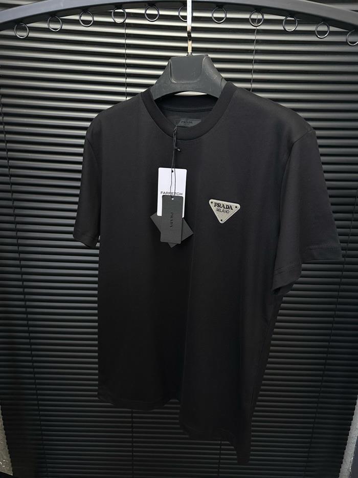 Nakış Kabartma Logolu Basic T-Shirt