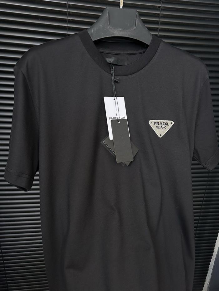 Nakış Kabartma Logolu Basic T-Shirt