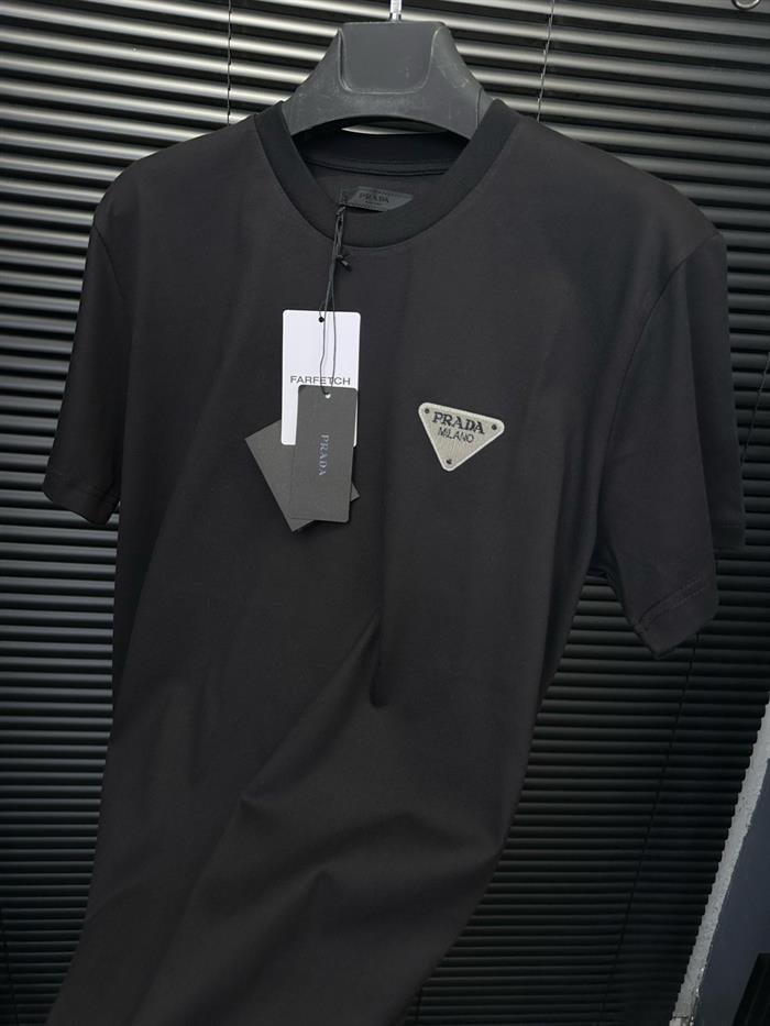 Nakış Kabartma Logolu Basic T-Shirt