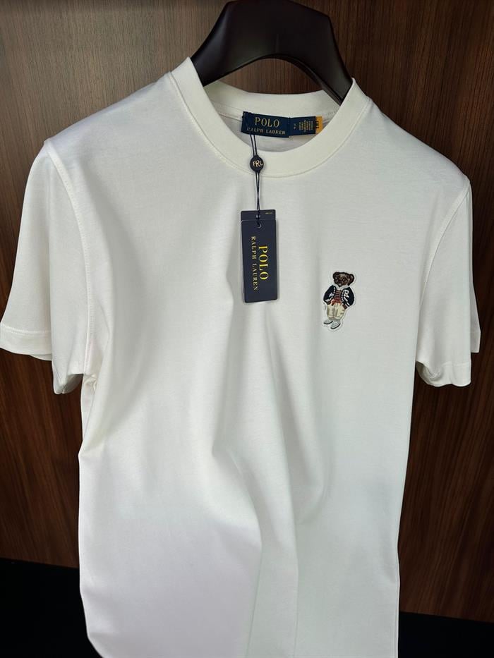 Nakış Logolu Pamuk T-Shirt