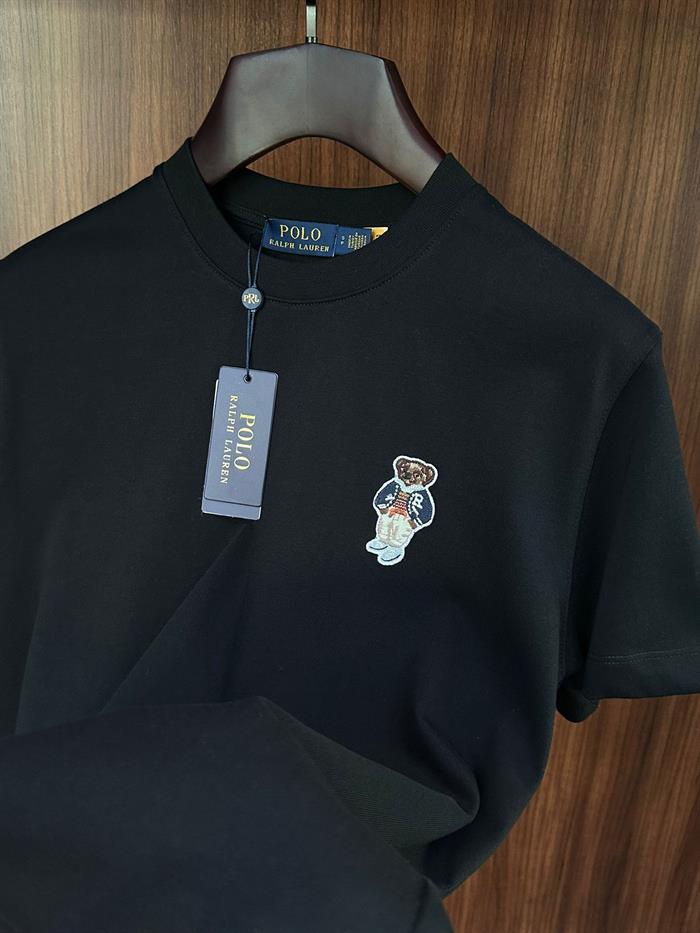 Nakış Logolu Pamuk T-Shirt
