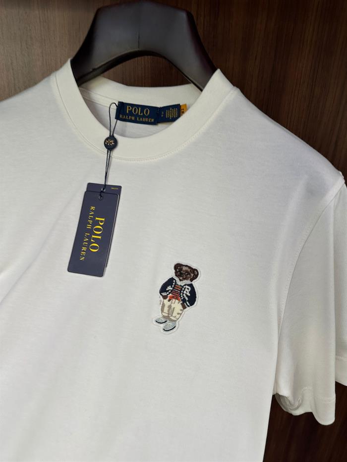 Nakış Logolu Pamuk T-Shirt