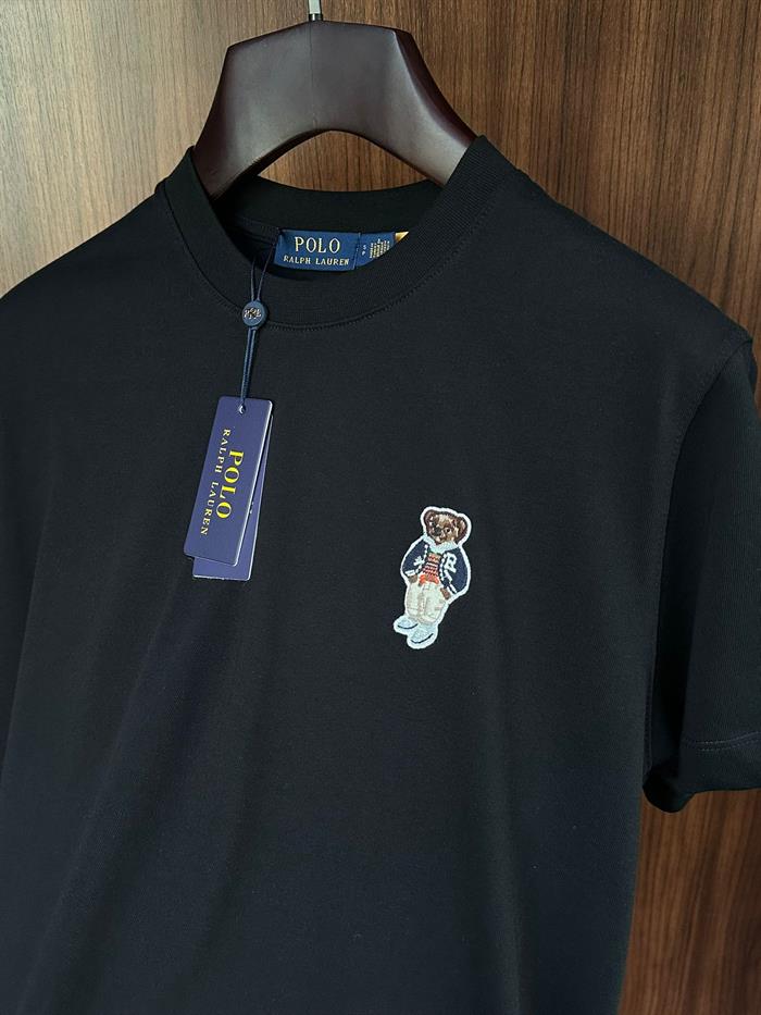 Nakış Logolu Pamuk T-Shirt