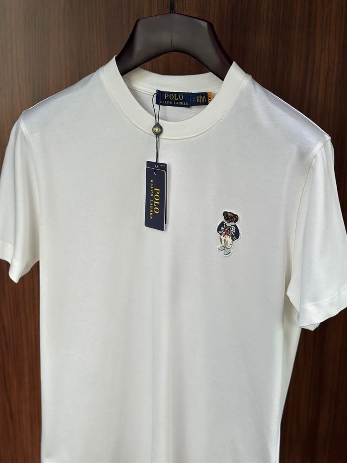 Nakış Logolu Pamuk T-Shirt