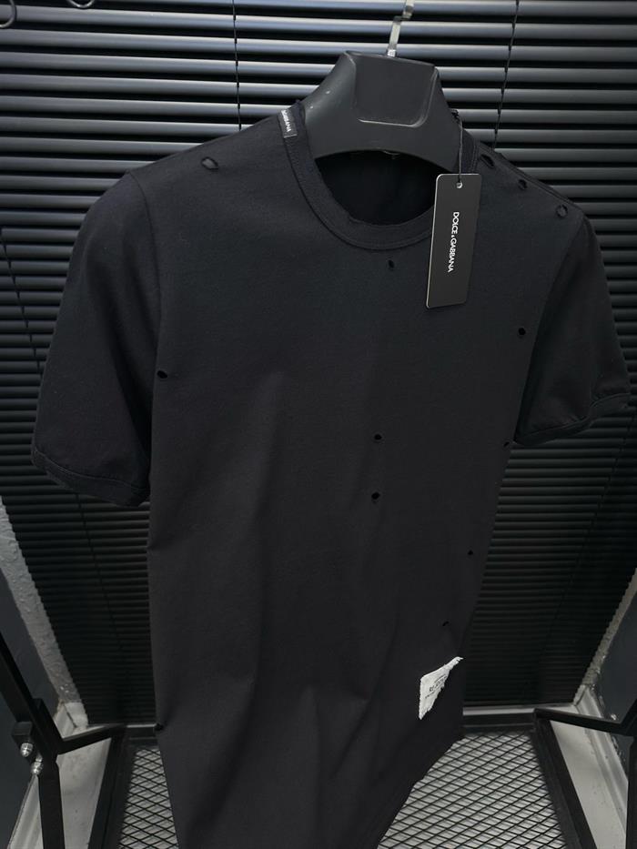 Re-Edition Yırtık Detaylı T-Shirt - Beyaz