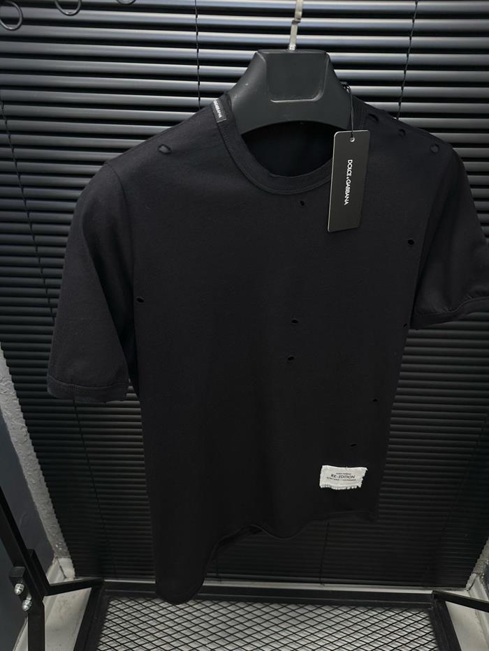 Re-Edition Yırtık Detaylı T-Shirt - Beyaz