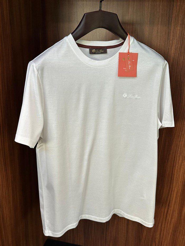 Silikon Logolu Bisiklet Yaka T-Shirt