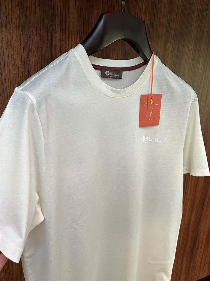 Silikon Logolu Bisiklet Yaka T-Shirt