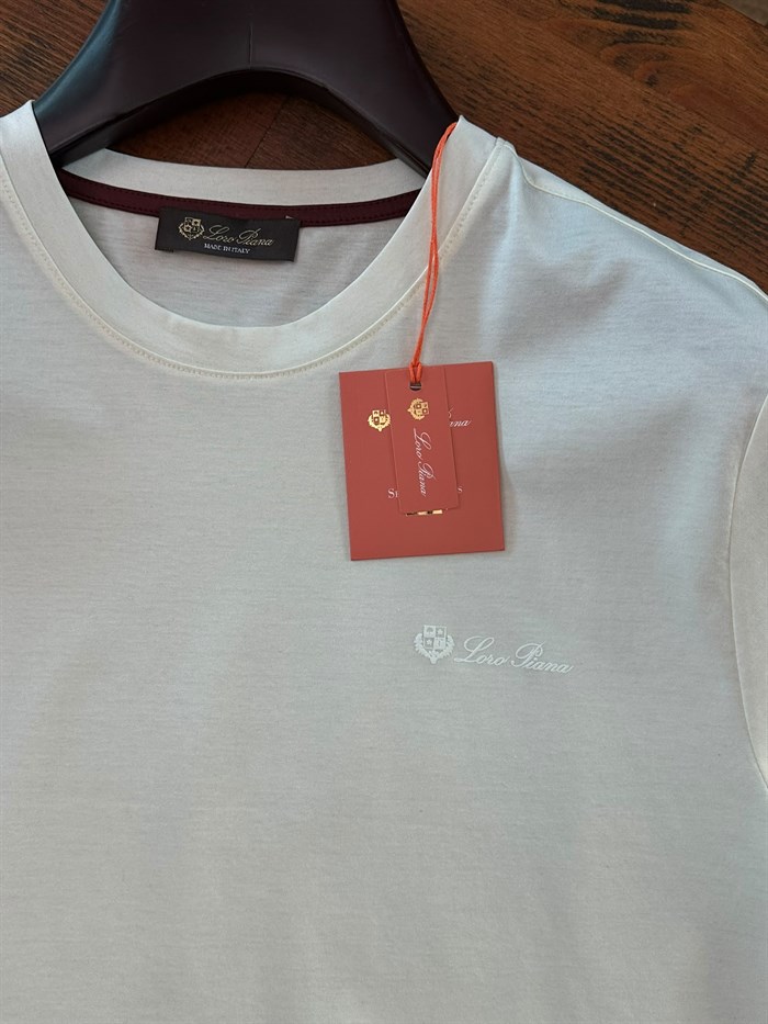Silikon Logolu Bisiklet Yaka T-Shirt