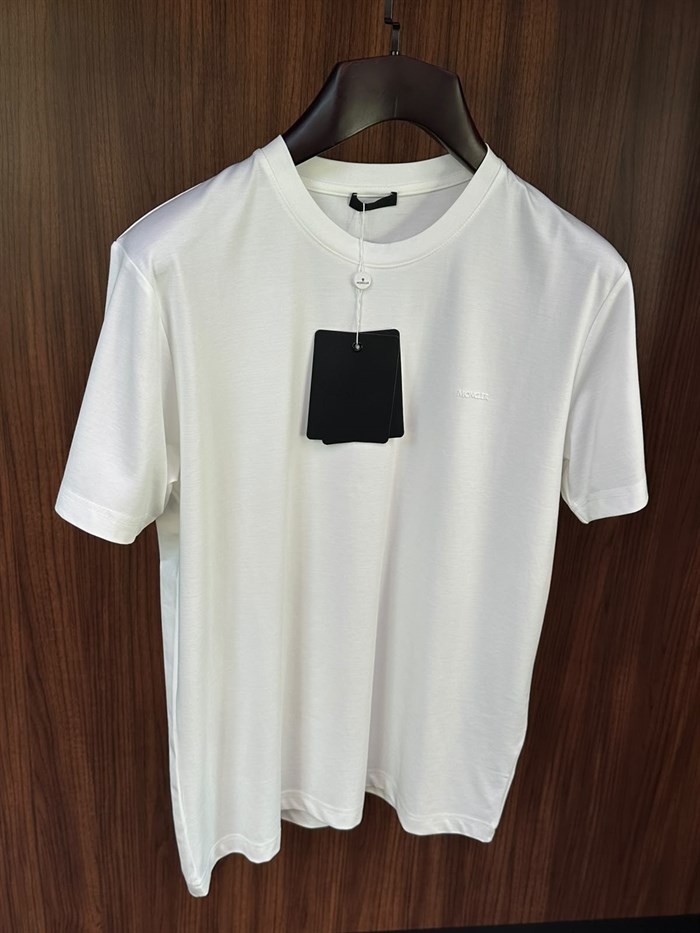 Silikon Marka Yazılı Bisiklet Yaka T-Shirt